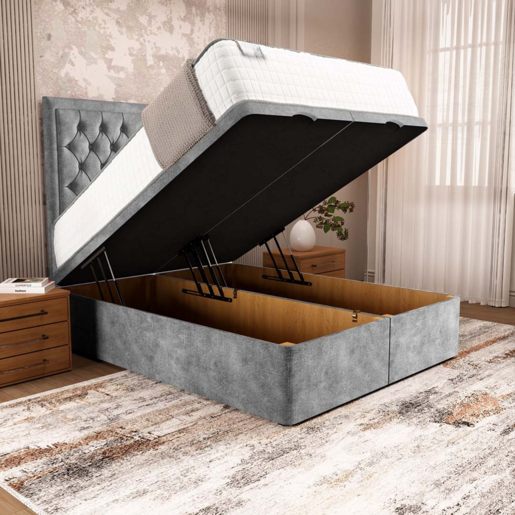 Princess Divan Princess Ottoman Divan Bed – A&I Home Interiors