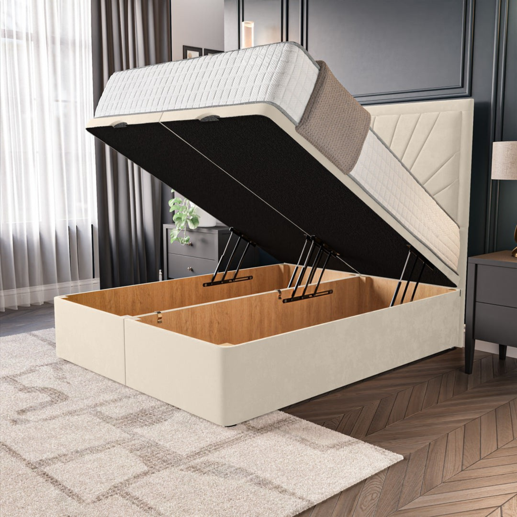 Aurora Sunburst Ottoman Divan Bed