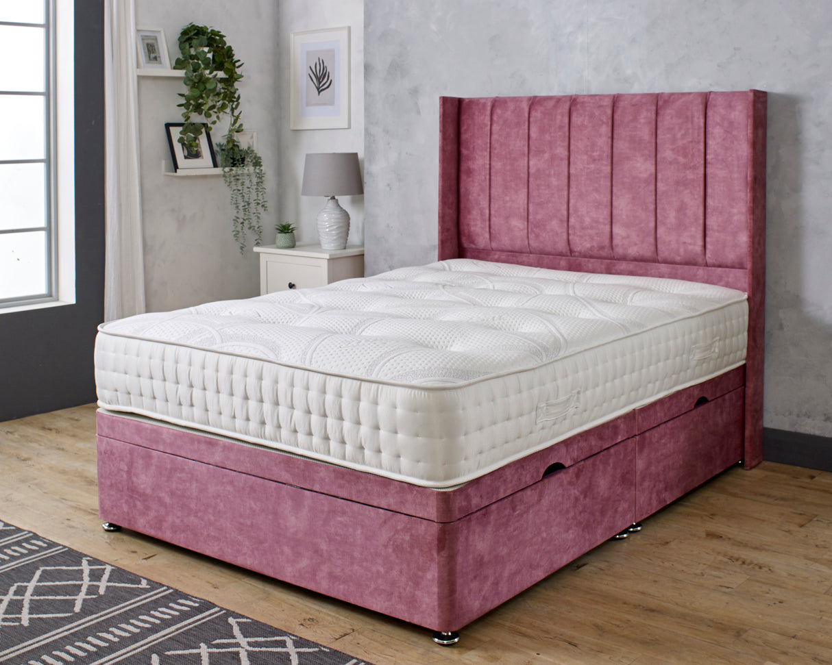 Diana Wing Ottoman Divan Bed