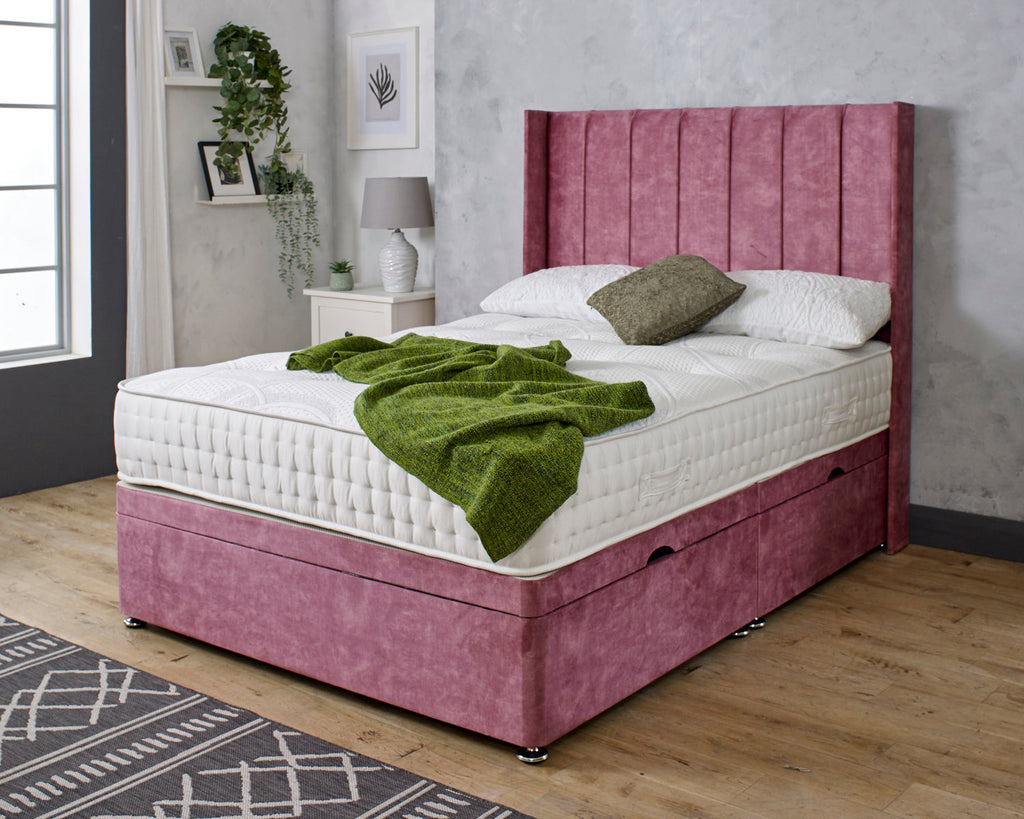 Diana Wing Ottoman Divan Bed