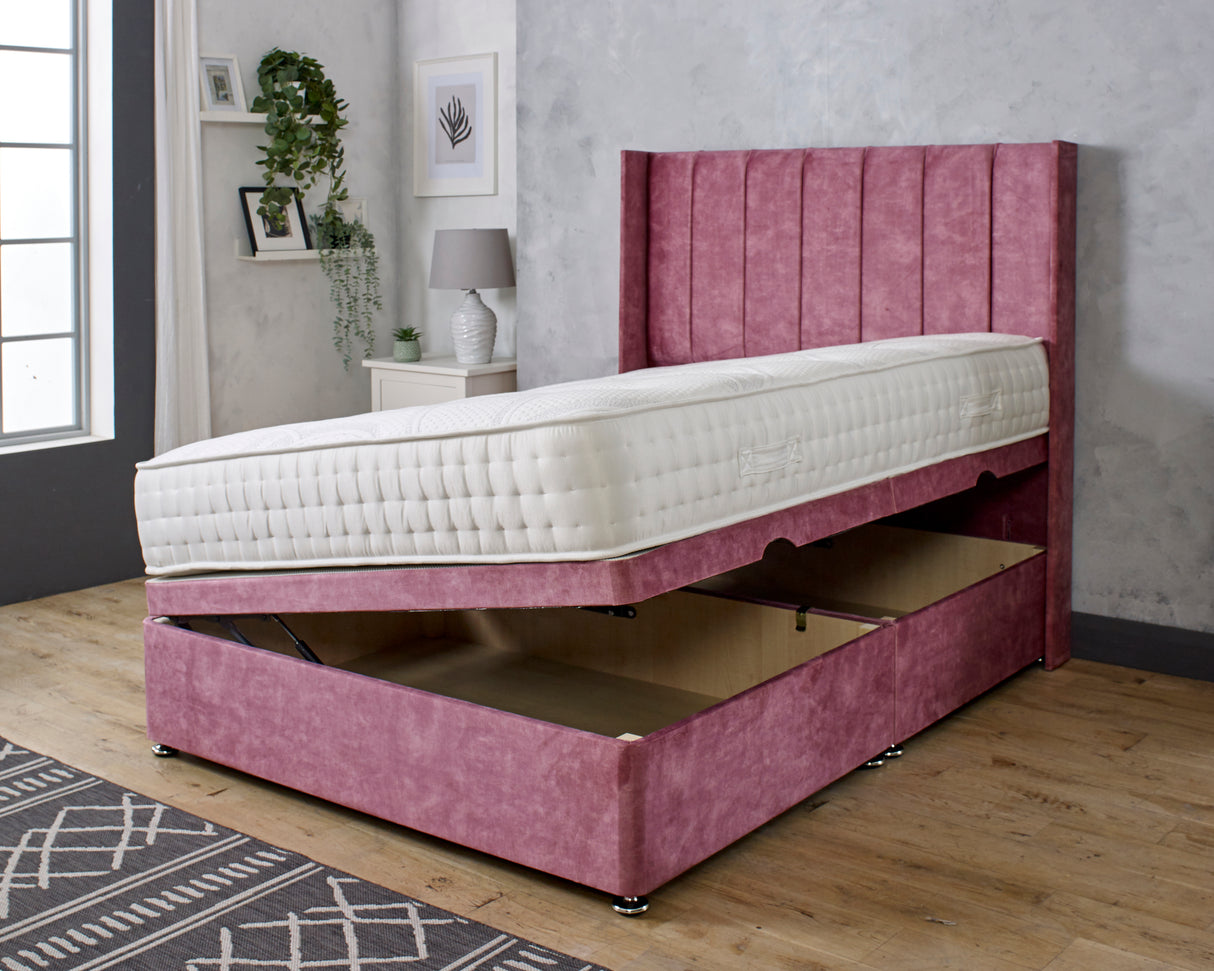 Diana Wing Ottoman Divan Bed