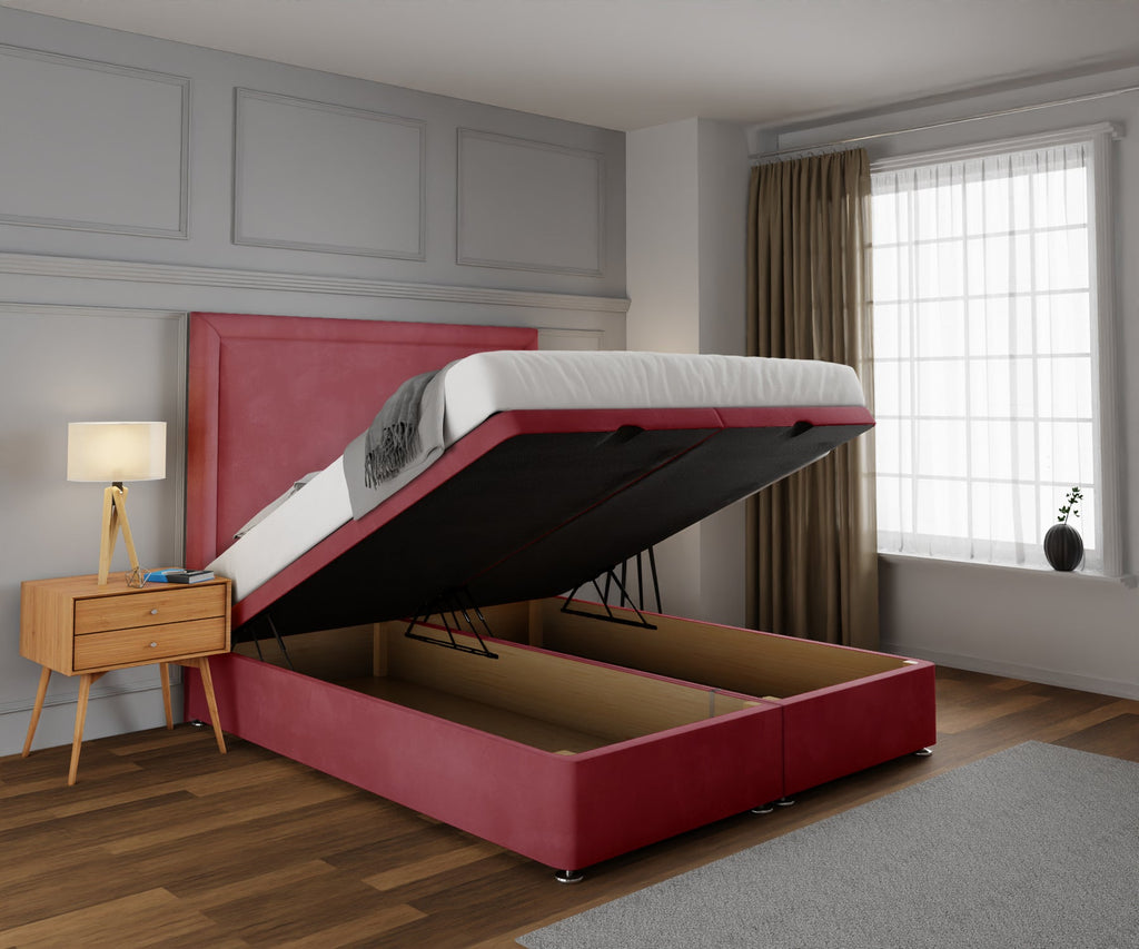 Luxe Panel Ottoman Divan Bed