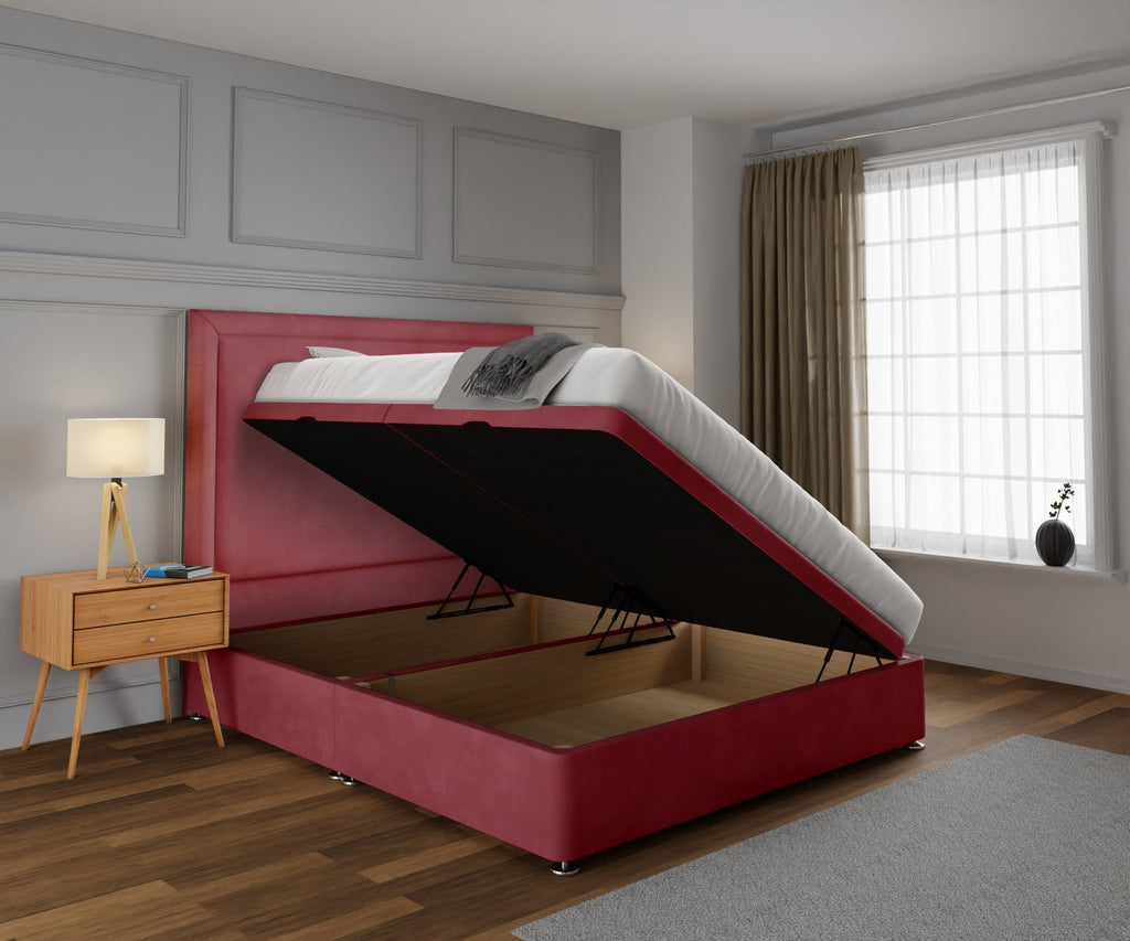 Luxe Panel Ottoman Divan Bed