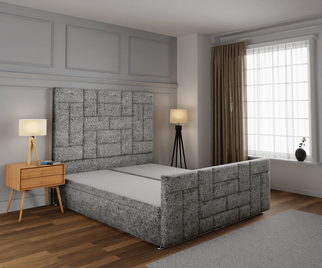 Majestic Multi‑Panel Ottoman Divan Bed