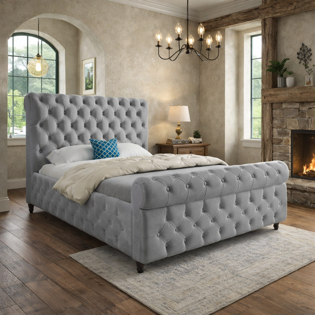 Saffron Upholstered Bed