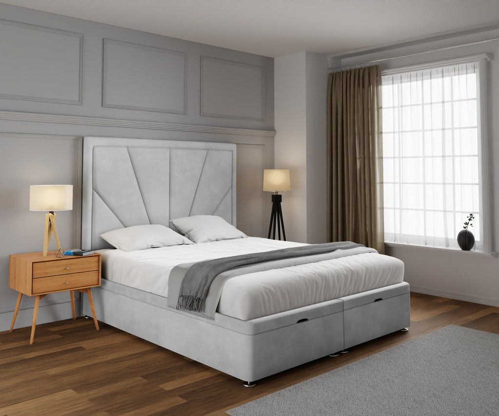 Sunrise Border Ottoman Divan Bed