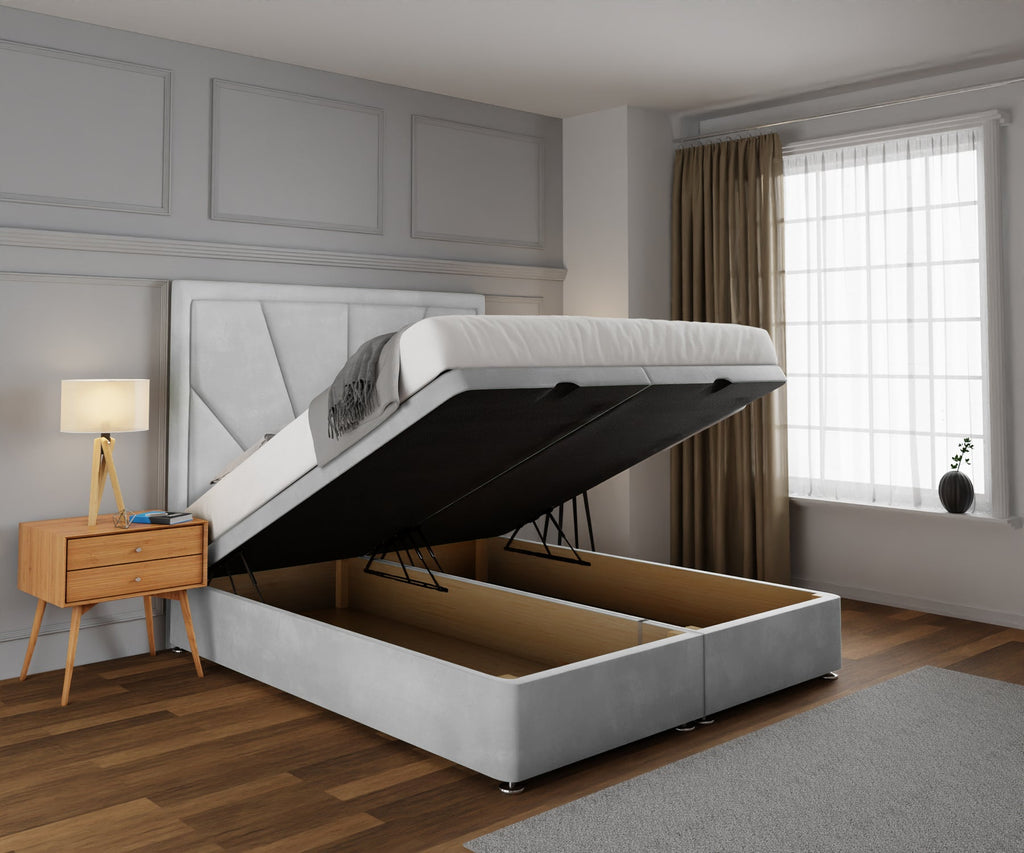 Sunrise Border Ottoman Divan Bed