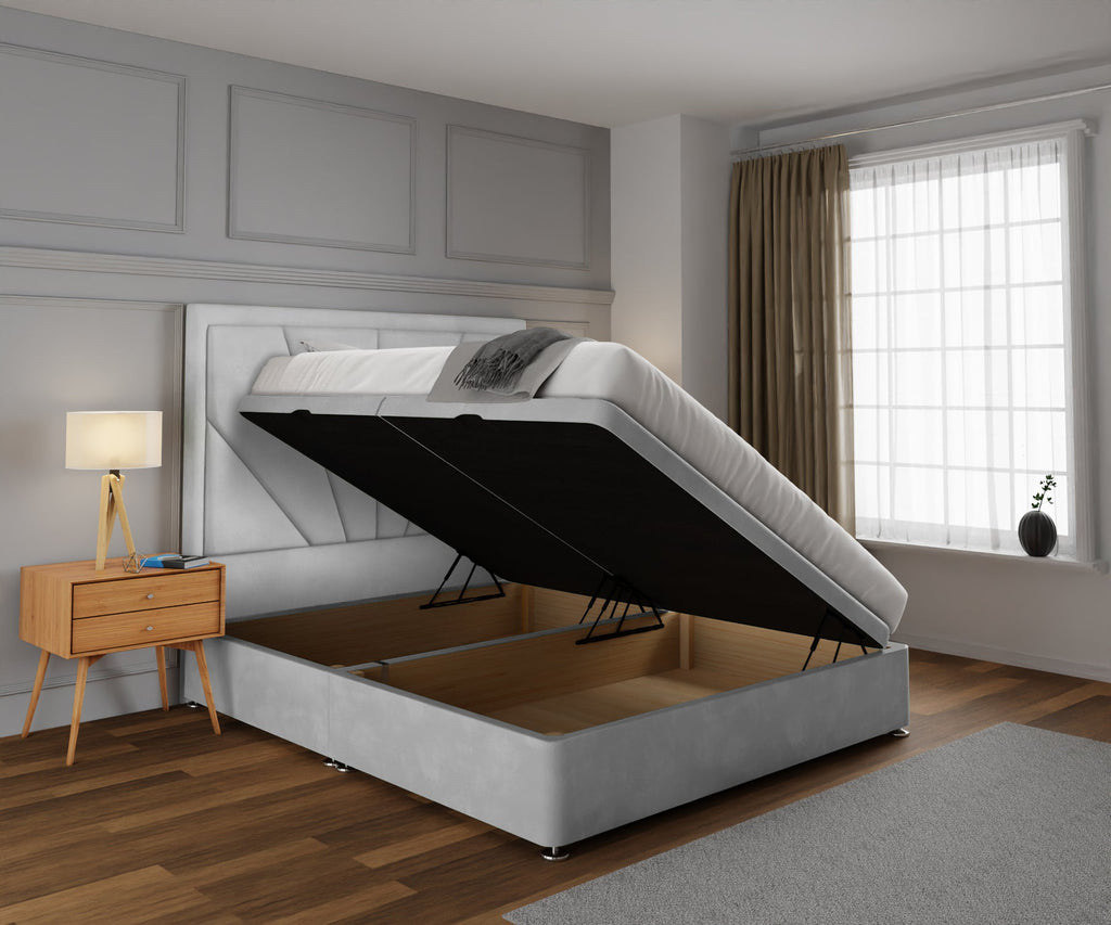 Sunrise Border Ottoman Divan Bed