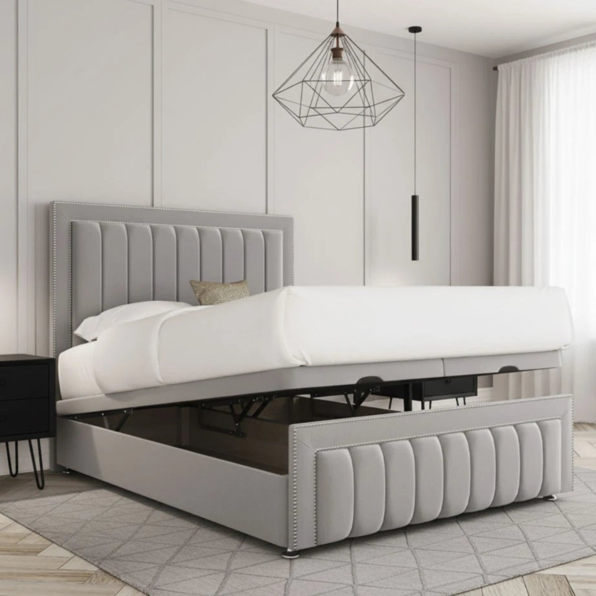 Paris Ottoman Divan Storage Bed
