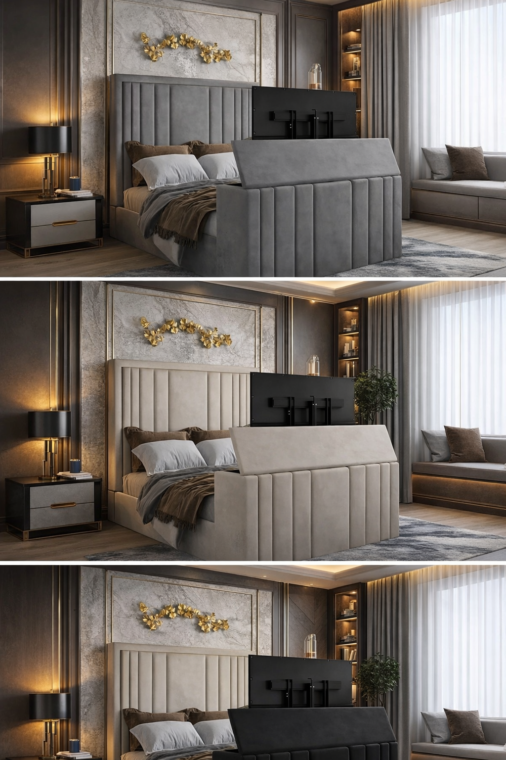 Verona TV bed