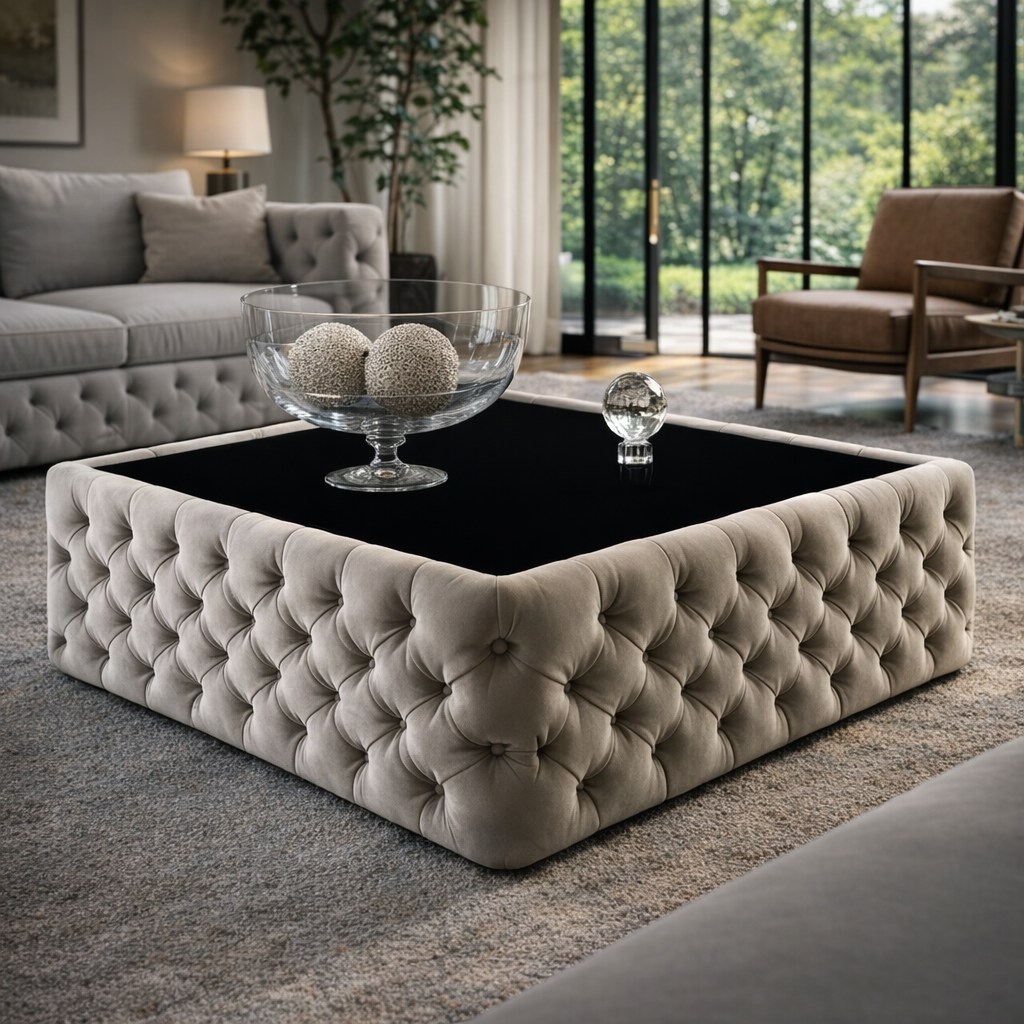 Cubex Upholstered Footstool