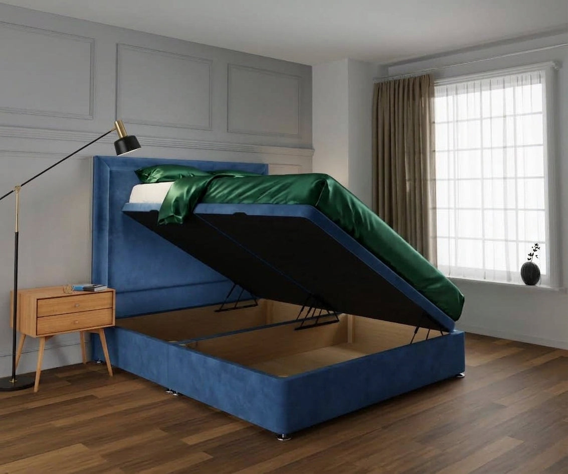 Luxe Panel Ottoman Divan Bed