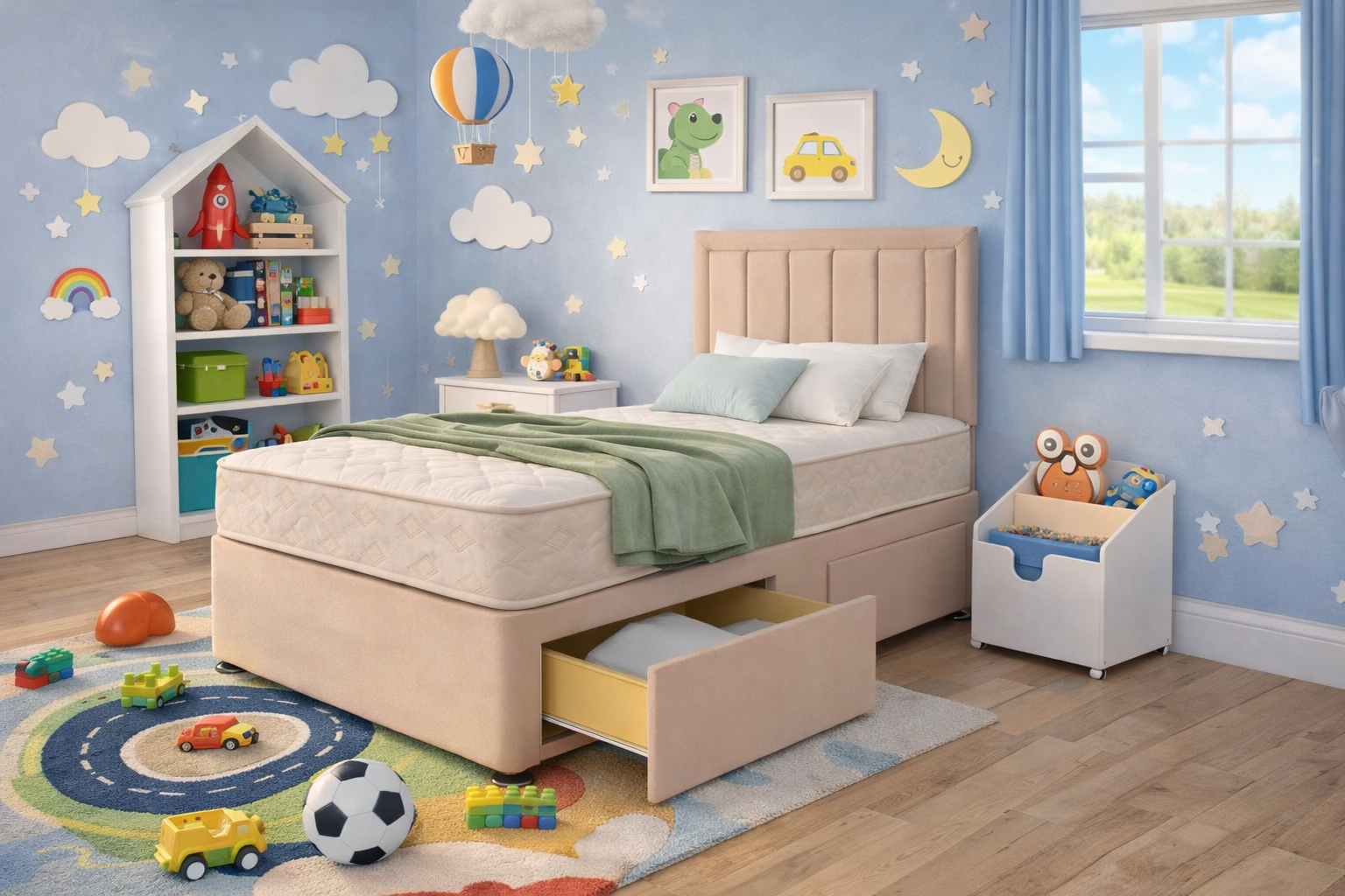 Paris Kids Divan Bed