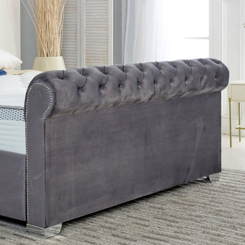 Oxford Sleigh Bed